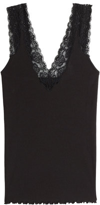 Polo Ralph Lauren Arlenis Cotton Tank with Lace