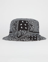 Thumbnail for your product : BLUE CROWN Reversible Paisley Mens Bucket Hat