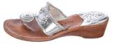 Thumbnail for your product : Jack Rogers Metallic Wedge Sandals