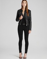 Thumbnail for your product : Reiss Jeans - Kelly Biker in Dark Grey