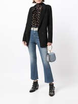 Thumbnail for your product : Twin-Set Mid-Rise Cropped Jeans