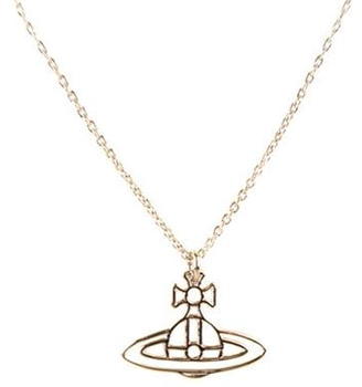 Vivienne Westwood Flat Orb Pendant Necklace