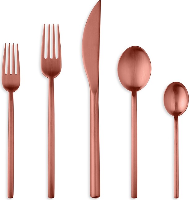 Mepra Linea Ice Bronze 5-Piece Place Setting