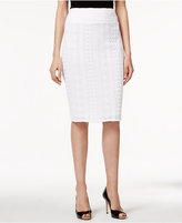white lace pencil skirt - ShopStyle