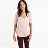 Thumbnail for your product : Madewell Anthem Scoop Elbow-Sleeve Tee