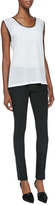 Thumbnail for your product : Richard Chai Andrew Marc x Perforated Suede and Leather Leggings