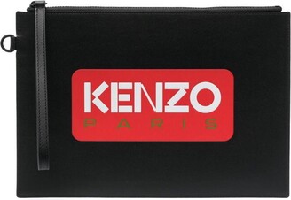 Kenzo Paris leather pouch