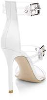 Thumbnail for your product : Gianvito Rossi Clear Buckle Strap Sandals