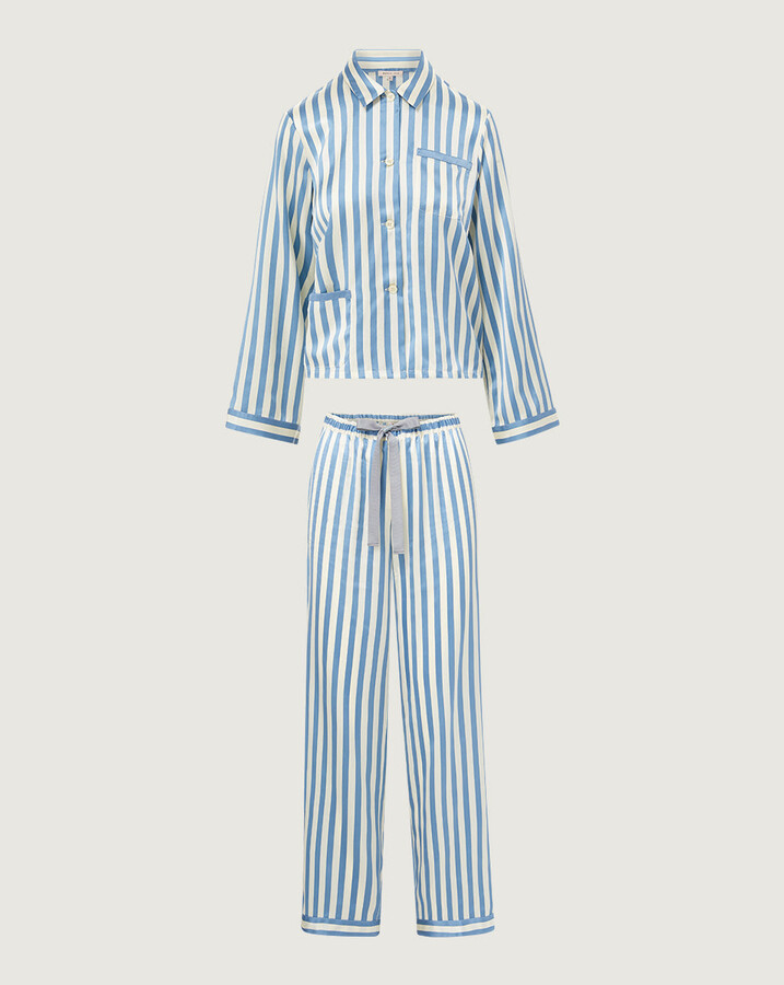 Voorzieningen Naar boven Relativiteitstheorie Blue And White Striped Pyjamas | ShopStyle