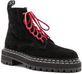 Thumbnail for your product : Proenza Schouler Suede Hiking Boots in Black | FWRD