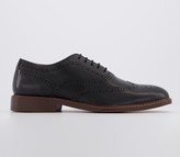 Thumbnail for your product : Office Mean Brogue Shoes Black Leather