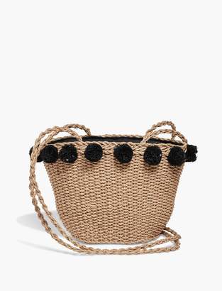 Lucky Brand Mini Straw Basket