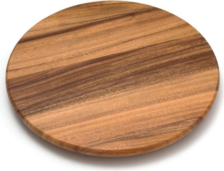 Lipper Acacia 16 in. Lazy Susan Organizers