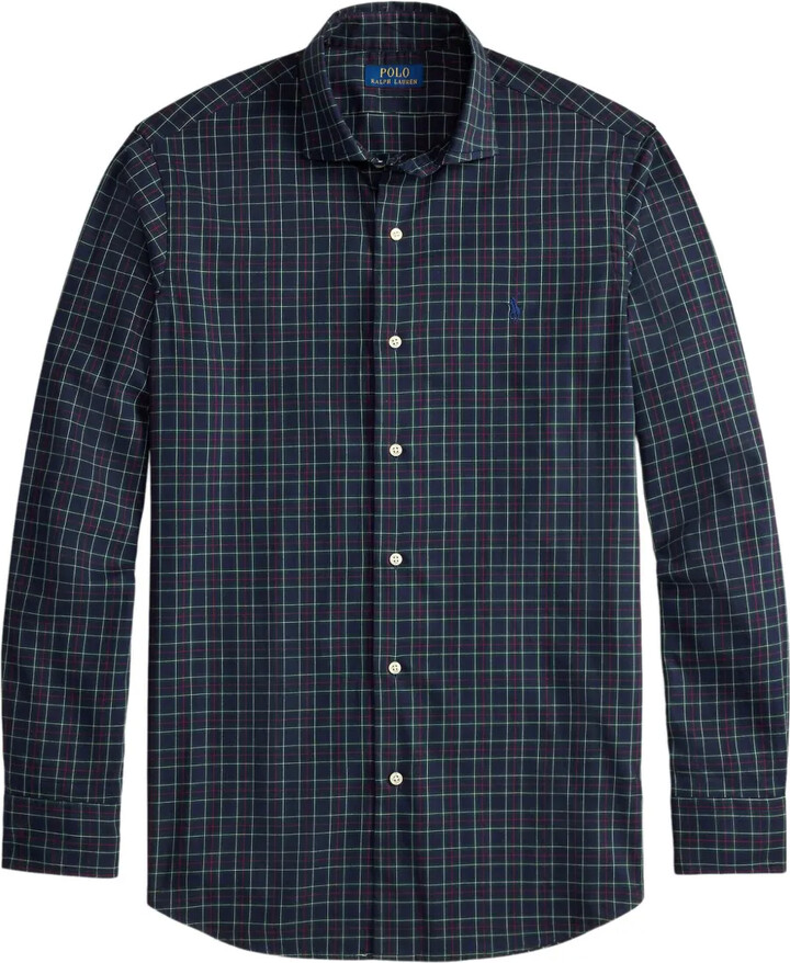 【Louren】standcollar check all in one Louren】standcollar check all in one Ralph Lauren Checked Shirt, 3