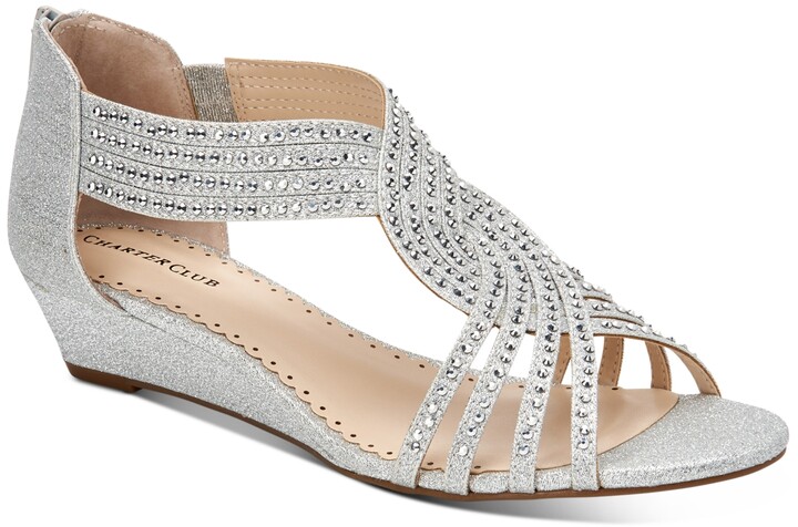 Dressy Silver Sandals | Shop the world's largest collection of fashion |  ShopStyle