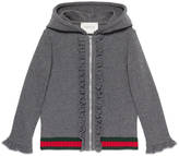Thumbnail for your product : Gucci Children's cotton hooded sweatshirt