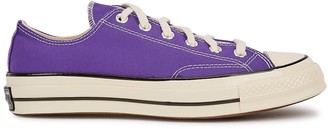 Converse Chuck 70 Purple Canvas Sneakers