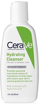 CeraVe Hydrating Facial Cleanser 3 oz Travel Size Face Wash