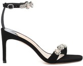 Thumbnail for your product : Sophia Webster Aaliyah embellished suede sandals
