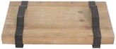 Thumbnail for your product : Sagebrook Home Brown Wood 18" Metal Handle Tray