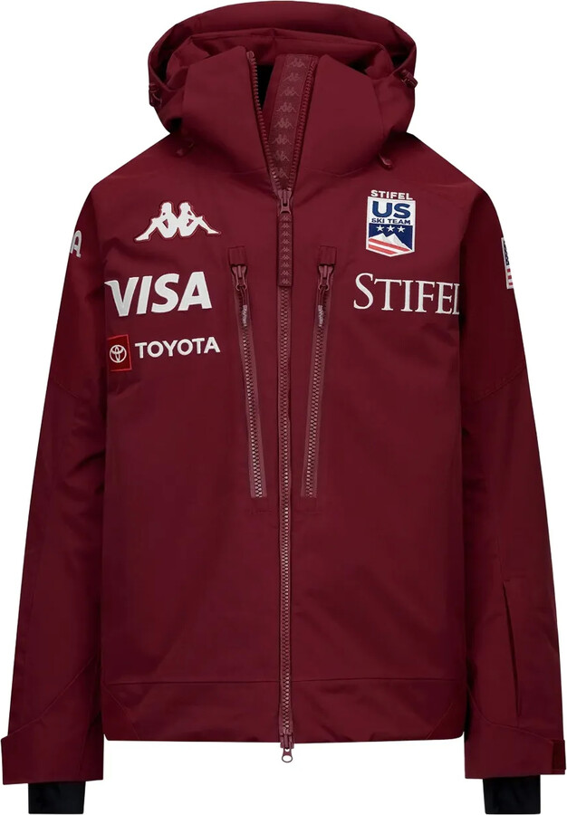 Kappa Zip Hooded Ski Jacket