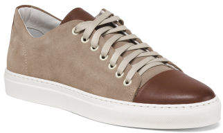 Men's Made In Italy Suede Sneakers