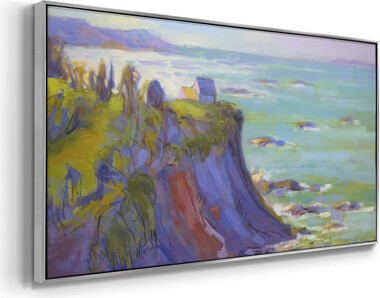 Lark Manor Coted Emeraude- Framed Gallery Wrapped Canvas -Ready to Hang