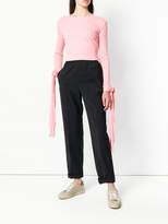 Thumbnail for your product : J.W.Anderson tie sleeve slim fit top