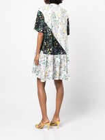 Thumbnail for your product : Cynthia Rowley Patchwork Cotton Jersey Dress
