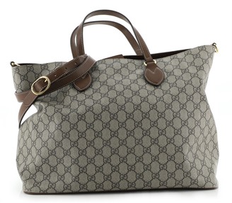 gucci coated canvas tote