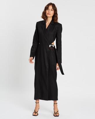 sir the label camille midi dress