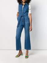 Thumbnail for your product : Alice + Olivia sleeveless denim jumpsuit