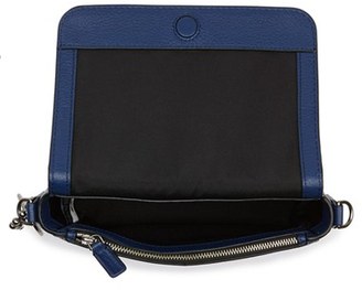 Marc Jacobs 'Recruit' Leather Crossbody Bag - Blue