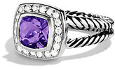 Thumbnail for your product : David Yurman Petite Albion Ring with Amethyst and Diamonds