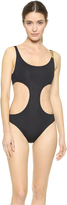 Thumbnail for your product : Moschino Cutout One Piece Swimsuit