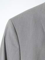 Thumbnail for your product : Banana Republic Slim Gray Micro-Stripe Wool-Cotton Suit Jacket