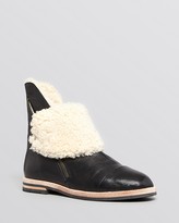 Thumbnail for your product : Elie Tahari Booties - Calder Shearling
