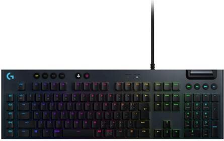 Logitech G Gaming Keyboard Wired G813 GL Switch Clicky Mechanical Keyboard Japanese Layout LIGHTSYNC RGB USB Passthrough G813-CK