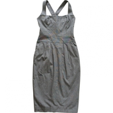 Thumbnail for your product : Reiss Grey Cotton Dress