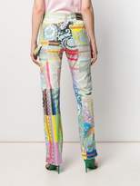 Thumbnail for your product : Versace Jeans Couture all-over print jeans