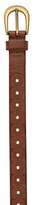Thumbnail for your product : Fossil Floral Embossed Leather Belt