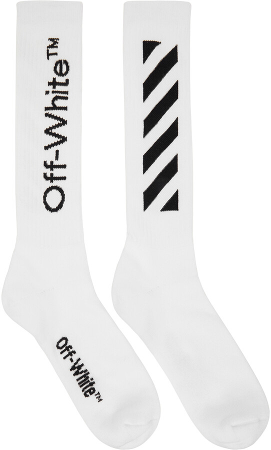 off white trainer socks