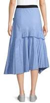 Thumbnail for your product : Joie Edericka Handkerchief Midi Skirt