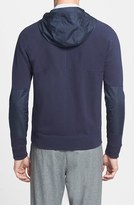 Thumbnail for your product : Vince Nylon Trim Zip Hoodie