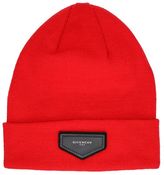 Thumbnail for your product : Givenchy Patch Beanie Knitted