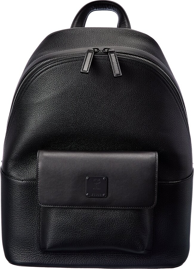 MCM Stark Embossed Leather Backpack ShopStyle