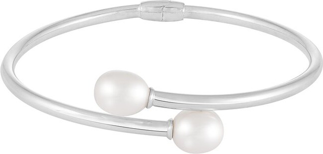 Splendid Pearls 8.5-9Mm Pearl Bypass Bracelet