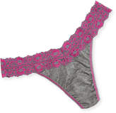 Thumbnail for your product : Hanky Panky Original-Rise Heather Jersey Thong