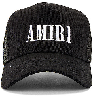 Amiri Core Logo Trucker Hat in Black - ShopStyle