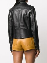 Thumbnail for your product : Versace Leather Biker Jacket